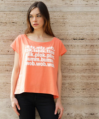 Bumtschick / .mtz.mtz.mtz. - *l* Coral Crop Top