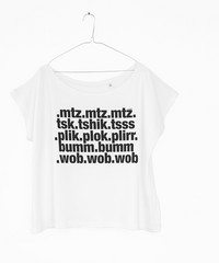 Bumtschick / .mtz.mtz.mtz. - *m* White Crop Top