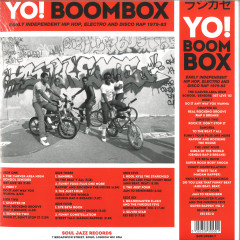 YO! BOOMBOX – Early Hip Hop, Electro and Disco Rap 1979-83 LP 3x12" + 7"