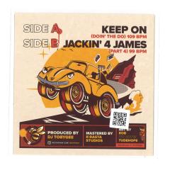 Keep on / Jackin' 4 James  (7")