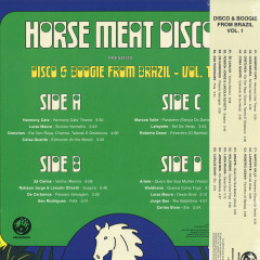 Horse Meat Disco Presents Disco & Boogie From Brazil Vol. 1 LP 2x12"