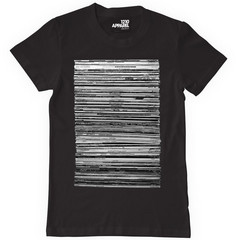 Dmc Shirt - Vinyl Junkie - T-shirt Black