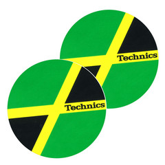 Slipmats 2 Stück/pieces - Technics Jamaica