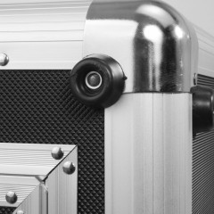 7" Record Case 200 Vinyl Silver