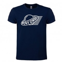 Novi Orbis - T-Shirt Navy blue with white stamp