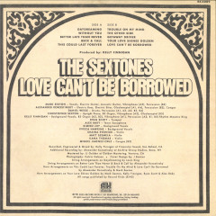 The Sextones - Love Can't Be Borrowed LP / RECORD KICKS RKX089LP