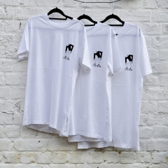 Cold Blow Logo T-shirt - White T-Shirt L