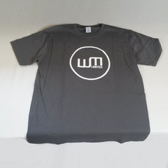 Wall Music - *m* T-shirt Girl Grey