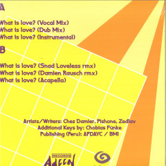 Chez Damier presents The Lima Project - What Is Love? EP