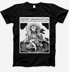 T-shirt Creme Organization - There Is No Authority But Yourself - T Shirt L