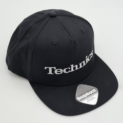 Technics 3d Snapback Caps - Black
