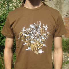 T-shirt Boy - Secret Wars Brown
