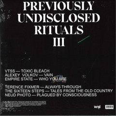 Neud Photo) : Previously Undisclosed Rituals III