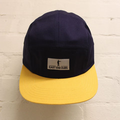 East End Dubs - 5 Panel Cap - Navy/yellow