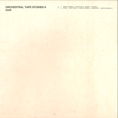 Orchestral Tape Studies II LP