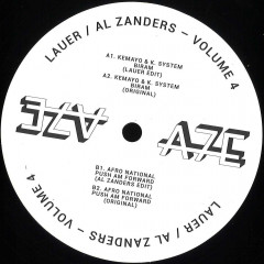 Lauer / Al Zanders - A7 Edits Volume 4 / A7 Edits A7E004 - Vinyl