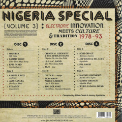Nigeria Special Vol.3 : Electronic Innovation Meets Culture And Tradition 1978-93 (3x12")