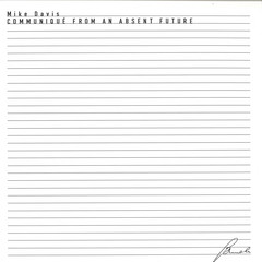 Communique From An Absent