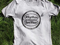 Rhythm Section - Logo T-Shirt (Grey) - Size S