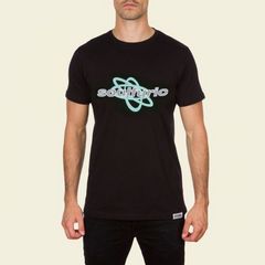 Soulfuric Recordings - Mens Black T-shirt - Size S