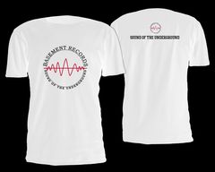 Basement Records - T Shirt White *m*