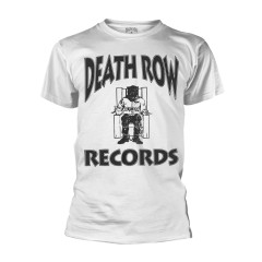 DEATH ROW RECORDS - WHITE T-Shirt Large