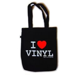 Bags - I Heart Vinyl Black