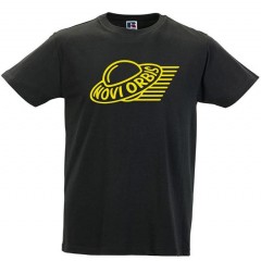 Novi Orbis - T-Shirt Russell with yellow stamp
