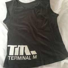Terminal M - *l* Dark Grey T-shirt Women