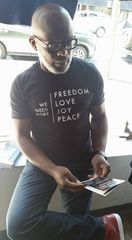 Freedom Love Joy Peace - T-shirt Freedomtshirt - *size M*