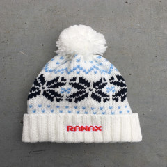 RAWAX BOBBLE HATS - White
