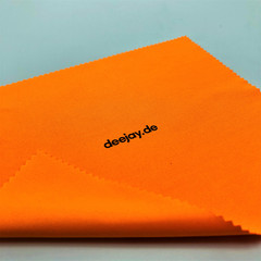 Vinyl Record Cleaning Cloth / Schallplattenreinigungstuch - Professional Anti Static (Orange)