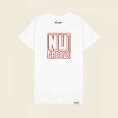 Nu Groove Recordings - Mens White/red T-shirt - Size Xxl