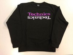 Technics Champion Edition Sweatshirt - Classic Purple & Mauve Mirrored Logo