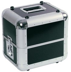 Record Case - Alu 50/50 Abgerundet, Schwarz