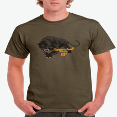 CANNONBALL RECORDS - COMBAT BLACK PANTHER (MILITARY GREEN) SIZE 2XL