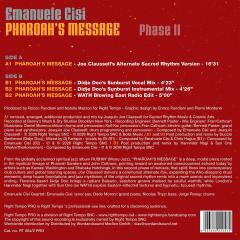 Pharoah’s Message Phase II – Joe Claussell Sacred Rhythm Remixes