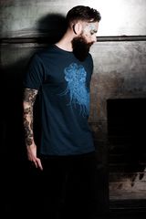 Jellyfish Men´s T-shirt - Denim Blue *m*