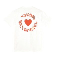 Sound Metaphors - Sound Metaphors Classic T - White - Orange_XL