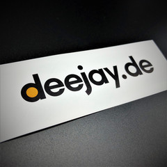 deejay.de sticker - Logo