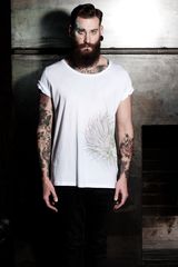 Lionfish Men´s Wide Neck - Off White *m*