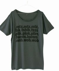 Bumtschick / .mtz.mtz.mtz. - *m* Charcoal T-shirt