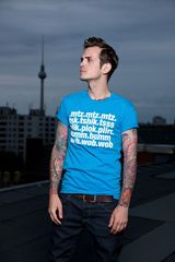 Bumtschick / .mtz.mtz.mtz. - *s* Blue T-shirt