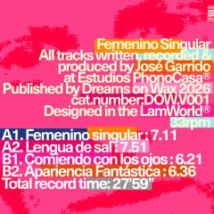 FEMENINO SINGULAR