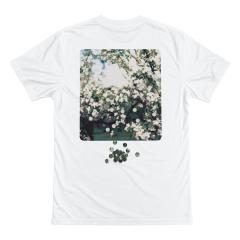 White Incomplete T-shirt Size M