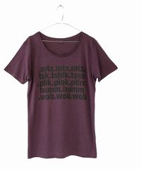 Bumtschick / .mtz.mtz.mtz. - *m* Bordeaux T-shirt