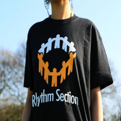 Rhythm Section - 'Community' T BLACK Size: XL