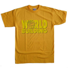 World Building - Fluorescent Tee Gold - M