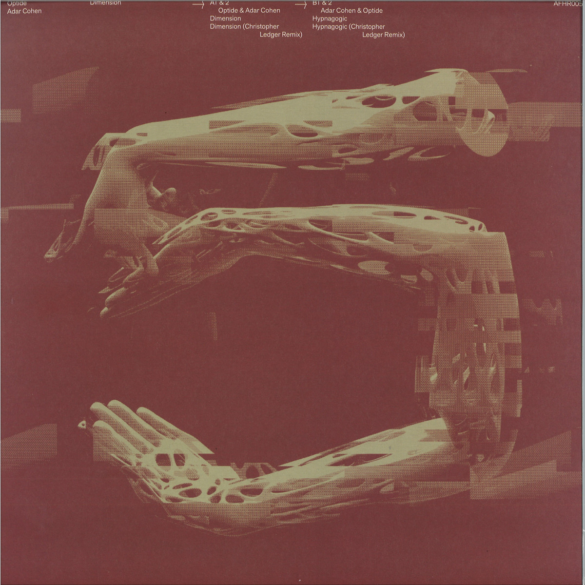 Optide & Adar Cohen — Dimension vinyl cover