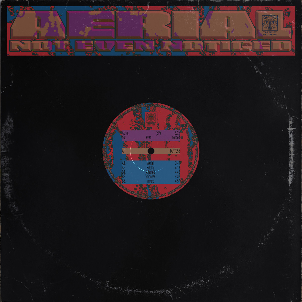 Not Even Noticed — Aerial vinyl cover